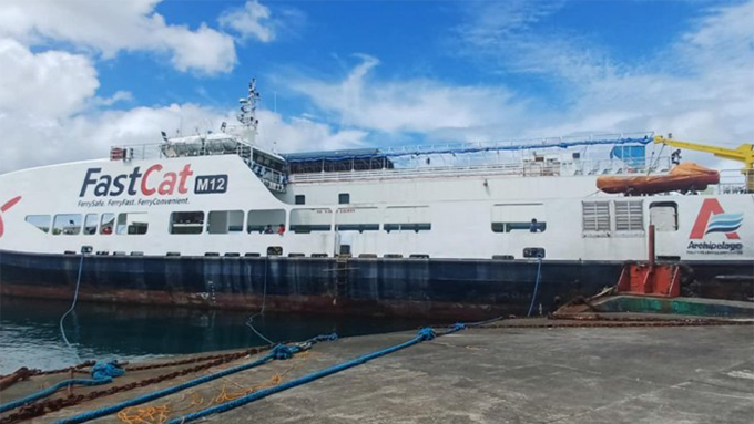 Underwater CCTV Survey of MV Fastcat M12